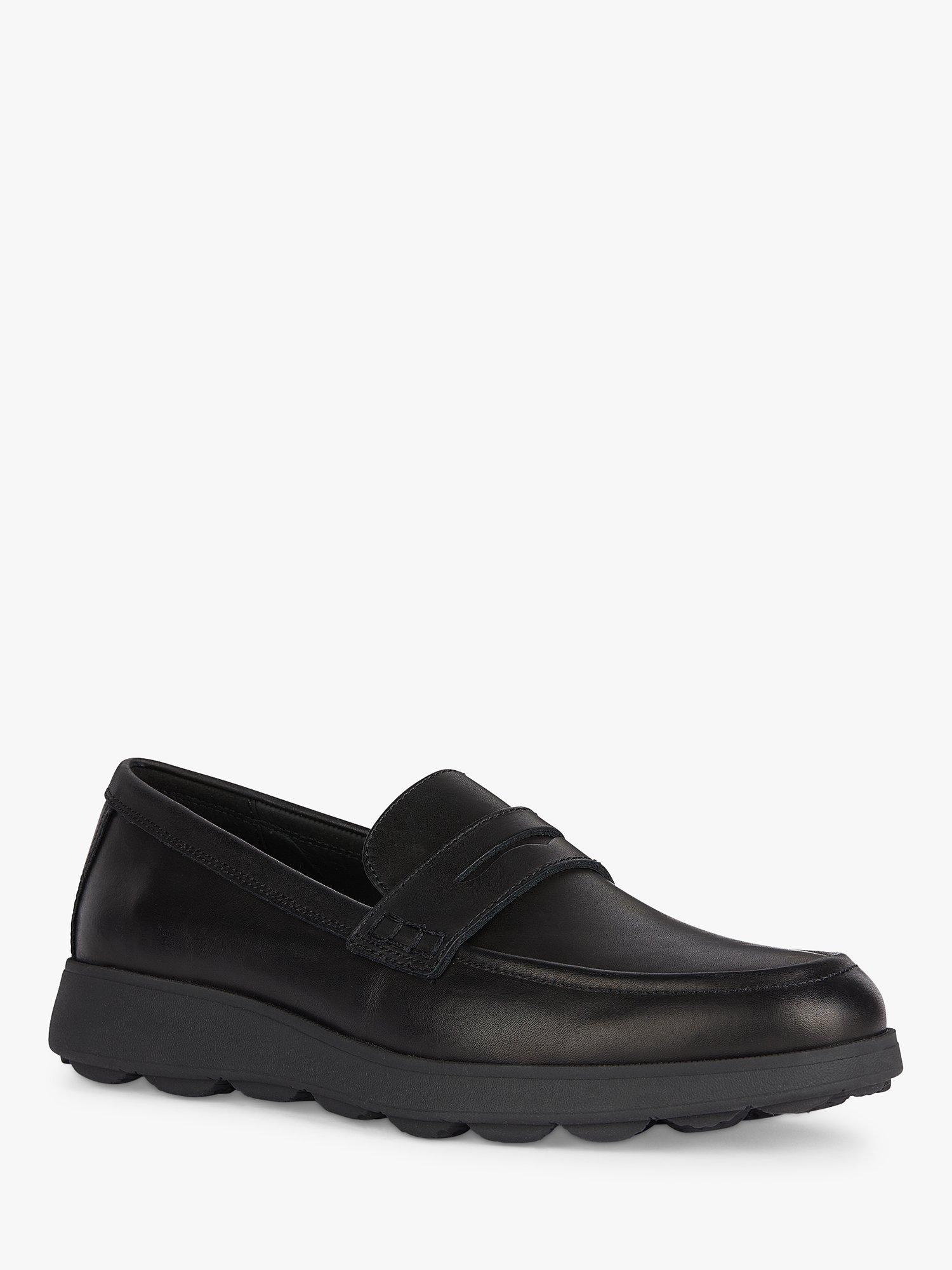 Product image 2 of 6, which shows Geox Spherica EC10 Leather Loafers, Black, EU39