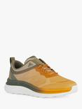 Geox Spherica Actif X Metropolitan Trainers, Yellow/Sage