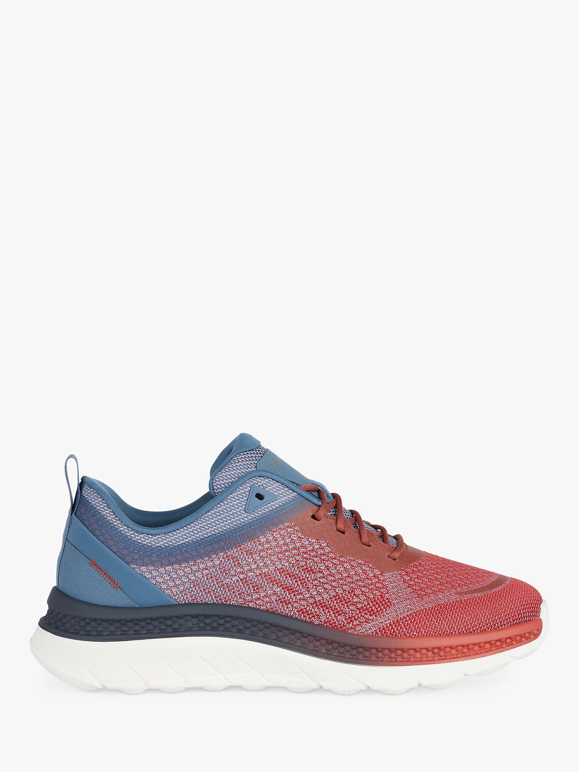 Geox Spherica Actif X Metropolitan Trainers, Brick/Avio          