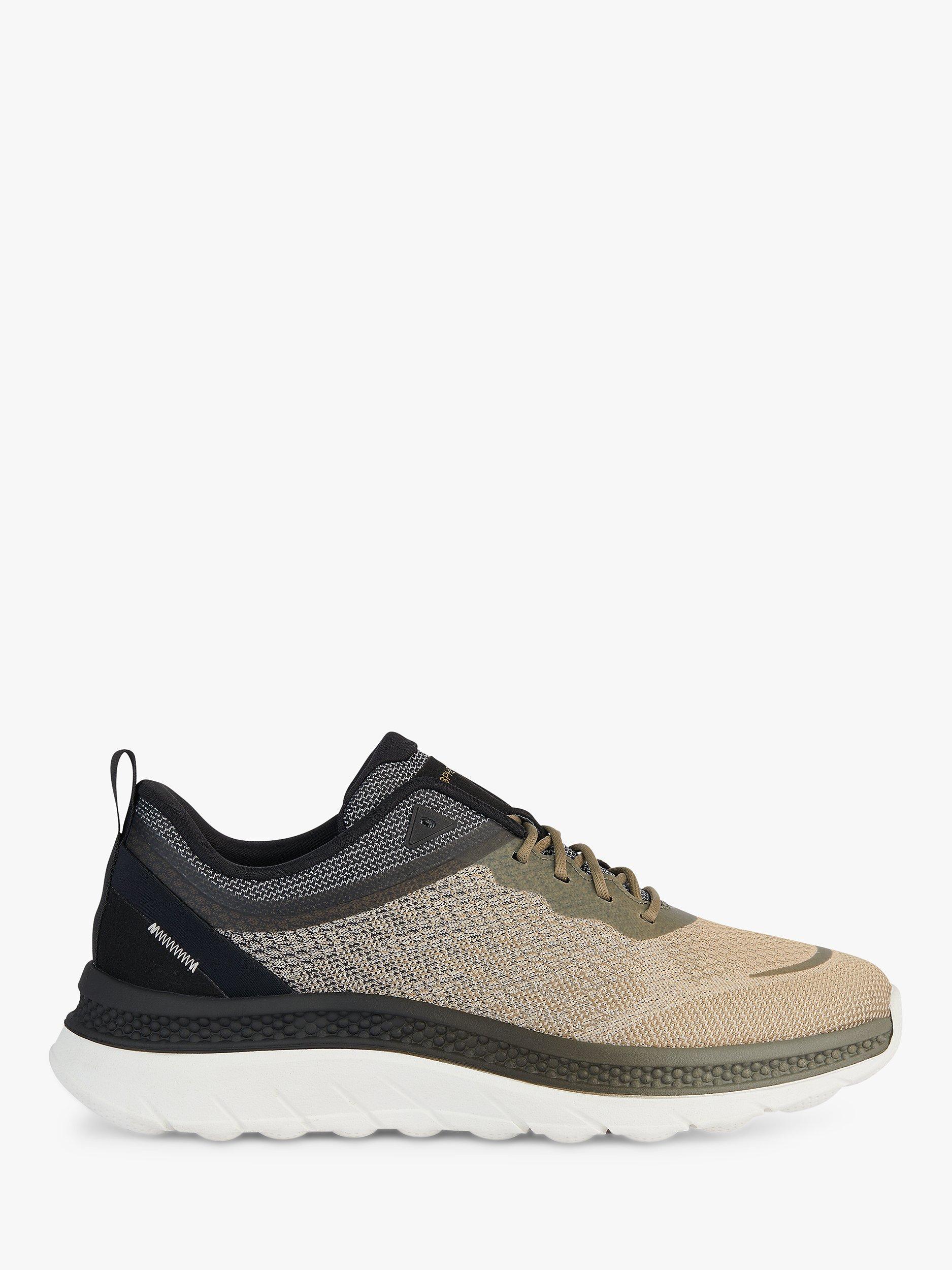 Geox Spherica Actif X Metropolitan Trainers, Sage/Black          