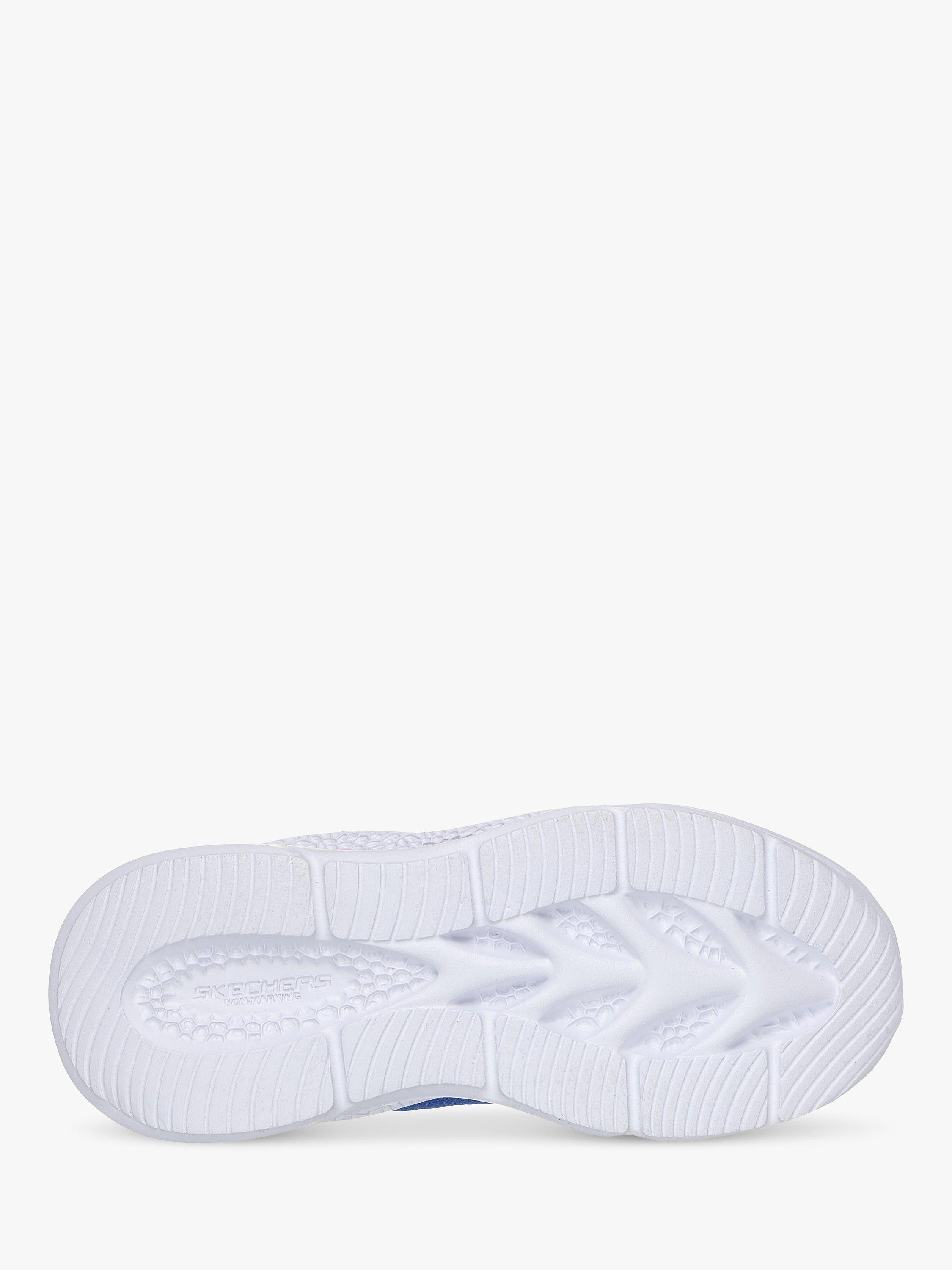 Product image 3 of 5, which shows Skechers Kids' S-Lights Meteor Lights Light Up Trainers, Blue/Multi, EU33