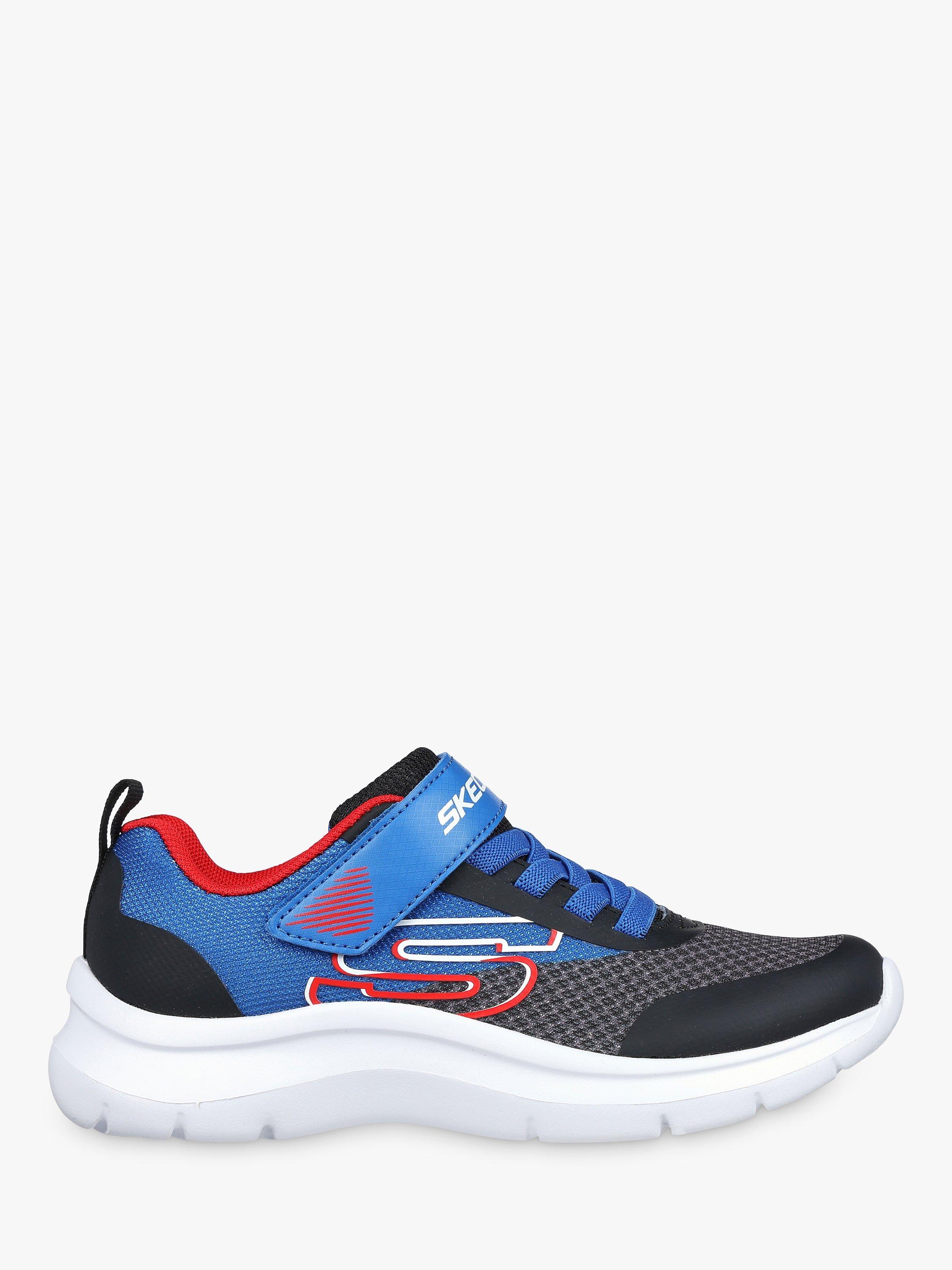 Skechers Kids' Skech Fast Solar Squad Trainers, Black/Multi