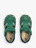 Start-Rite Kids' Leather Dino Park Sandals, Green