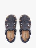 Start-Rite Kids' Dino Park Leather Sandals, Navy