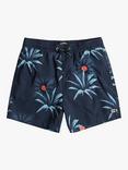 Billabong Kids' Vacay Water Repellent Swim Shorts, Midnight