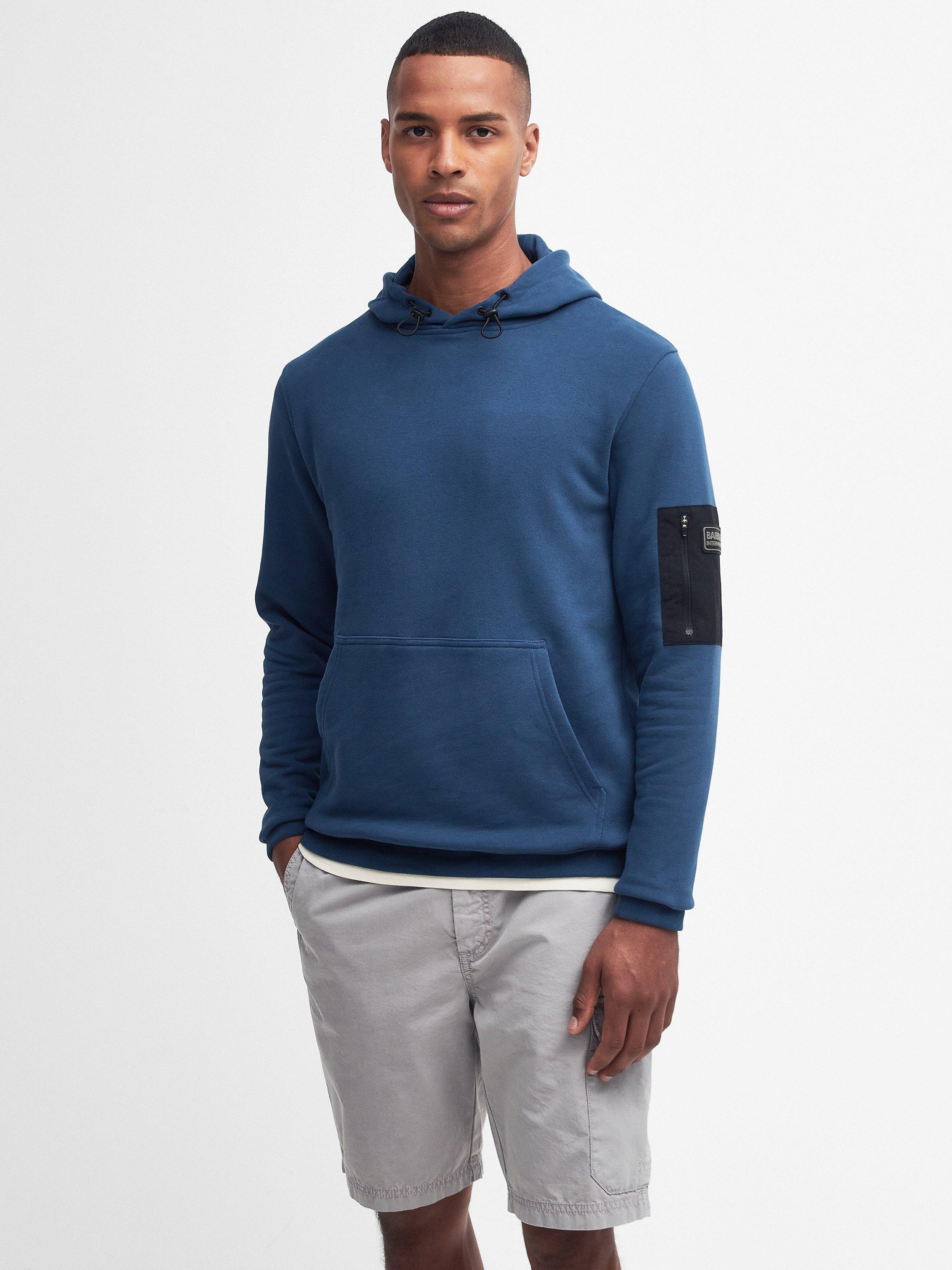Barbour Tempo Long Sleeve Hoodie, Moonlit Ocean