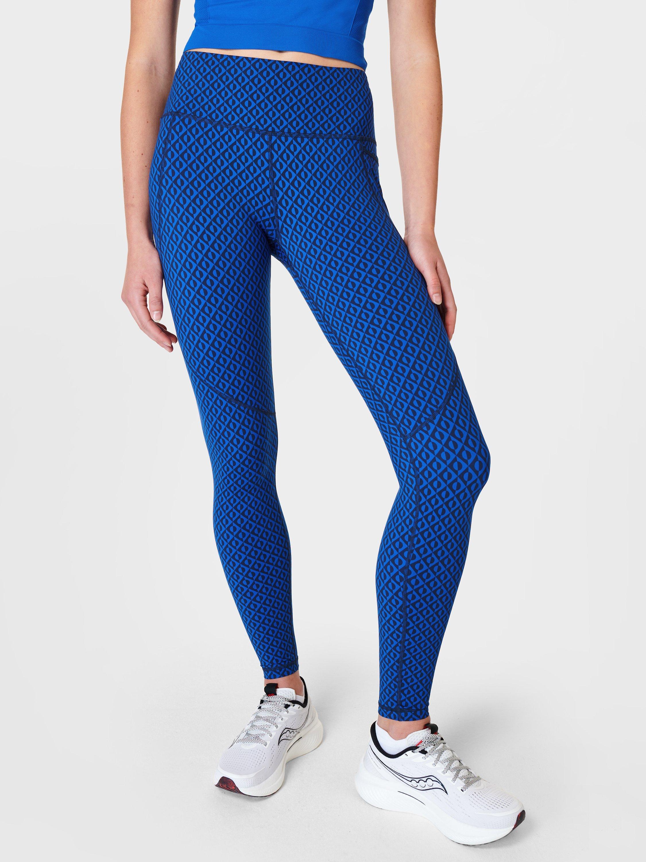 Off white nike blue leggings deals