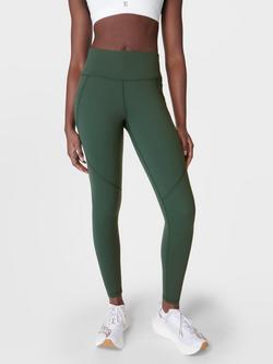 Sweaty Betty Power Workout Leggings, Trek Green