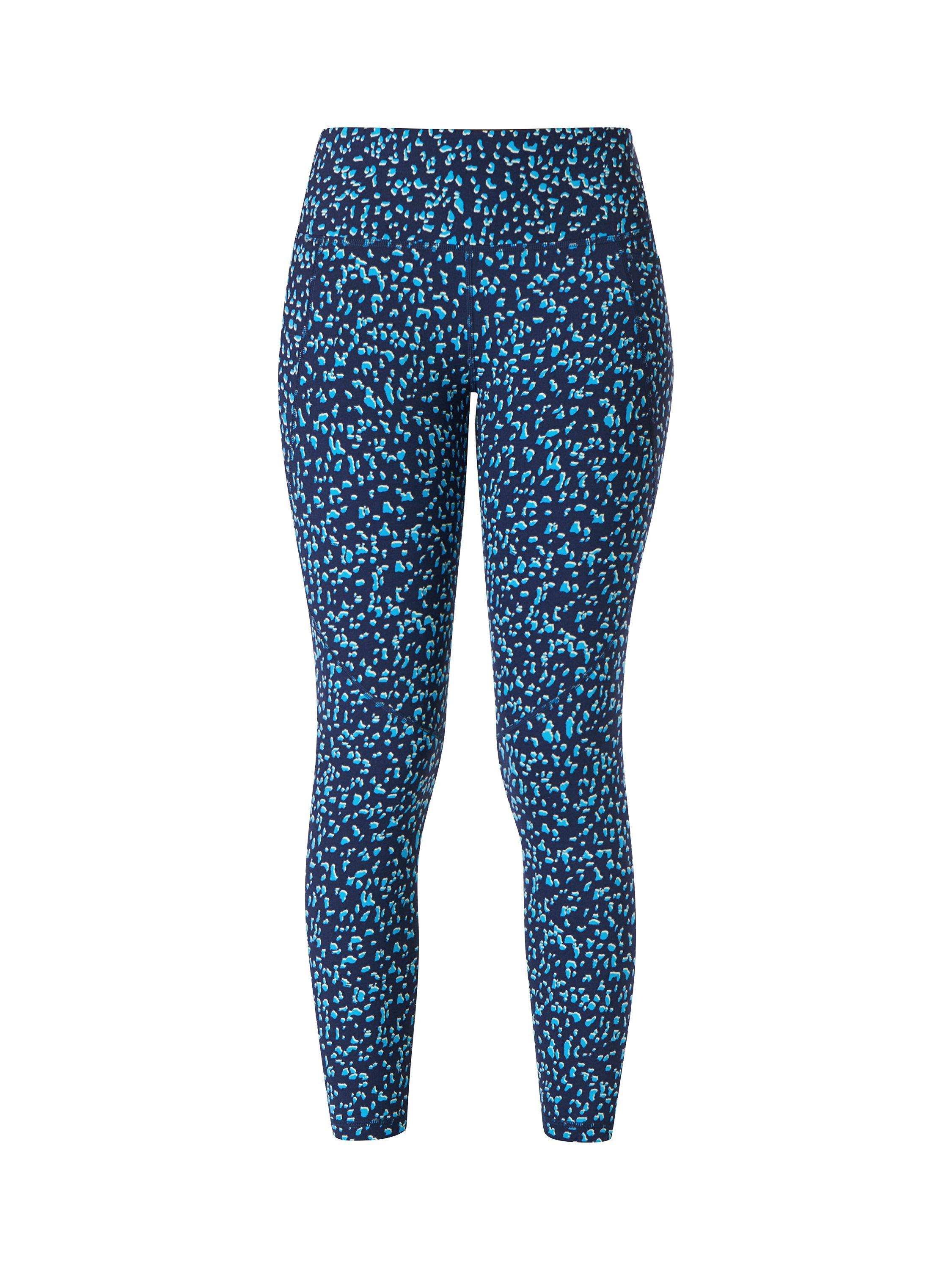 Product image 4 of 7, which shows Sweaty Betty Power Workout Leggings, Blue Abstract, XXS
