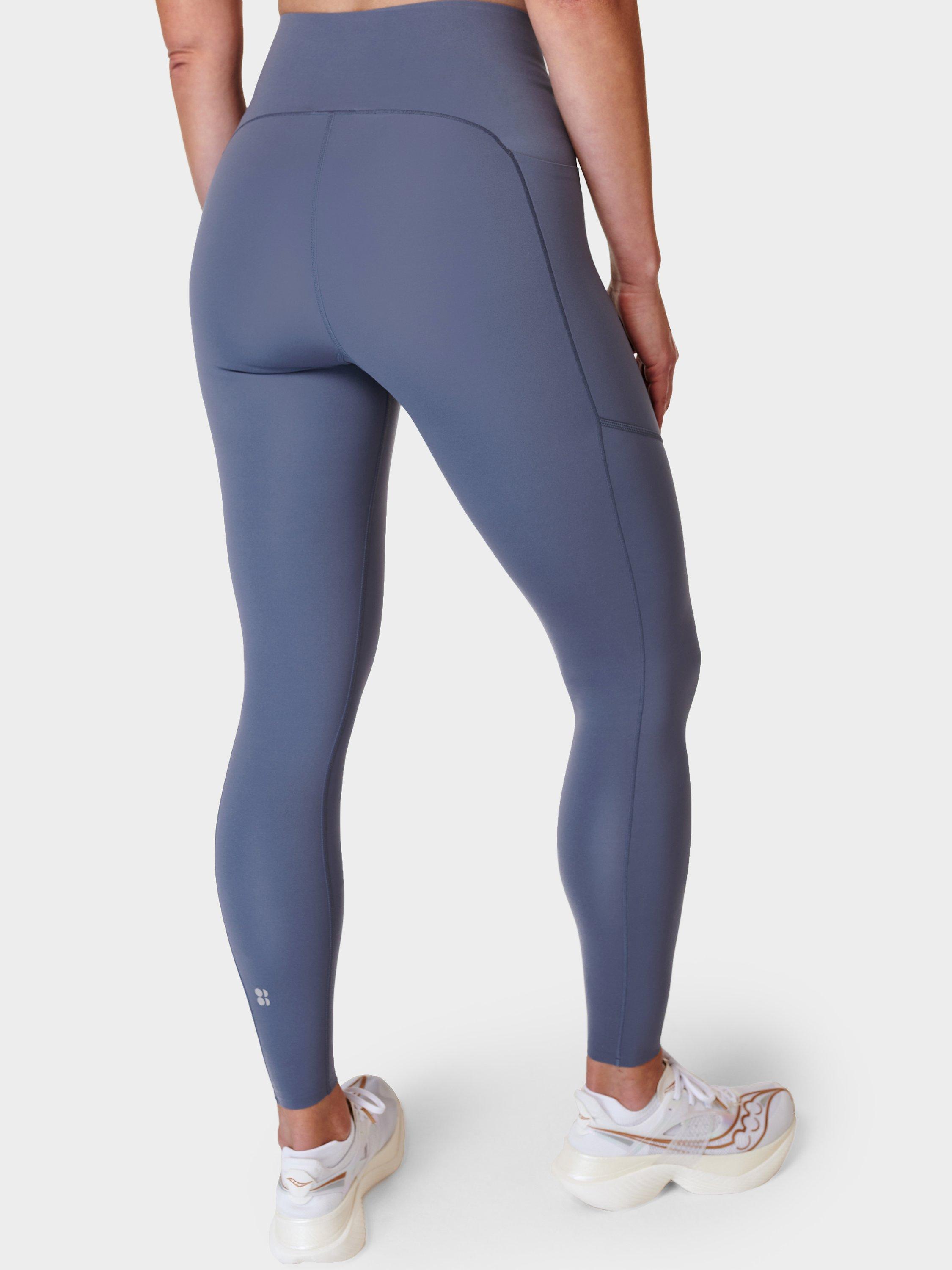 Product image 2 of 6, which shows Sweaty Betty Power Ultra Sculpt High Waisted Gym Leggings, Endless Blue, XXS