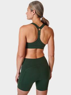 Sweaty Betty Power Medium Impact Sports Bra - view 2, Trek Green