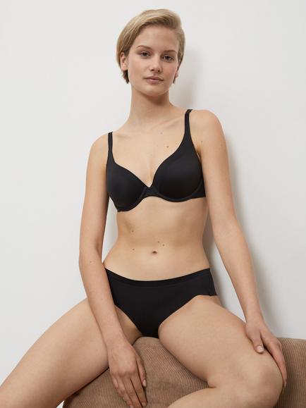 Triumph Everyday Body Make-Up Soft Touch Hipster Briefs - view 2, Black