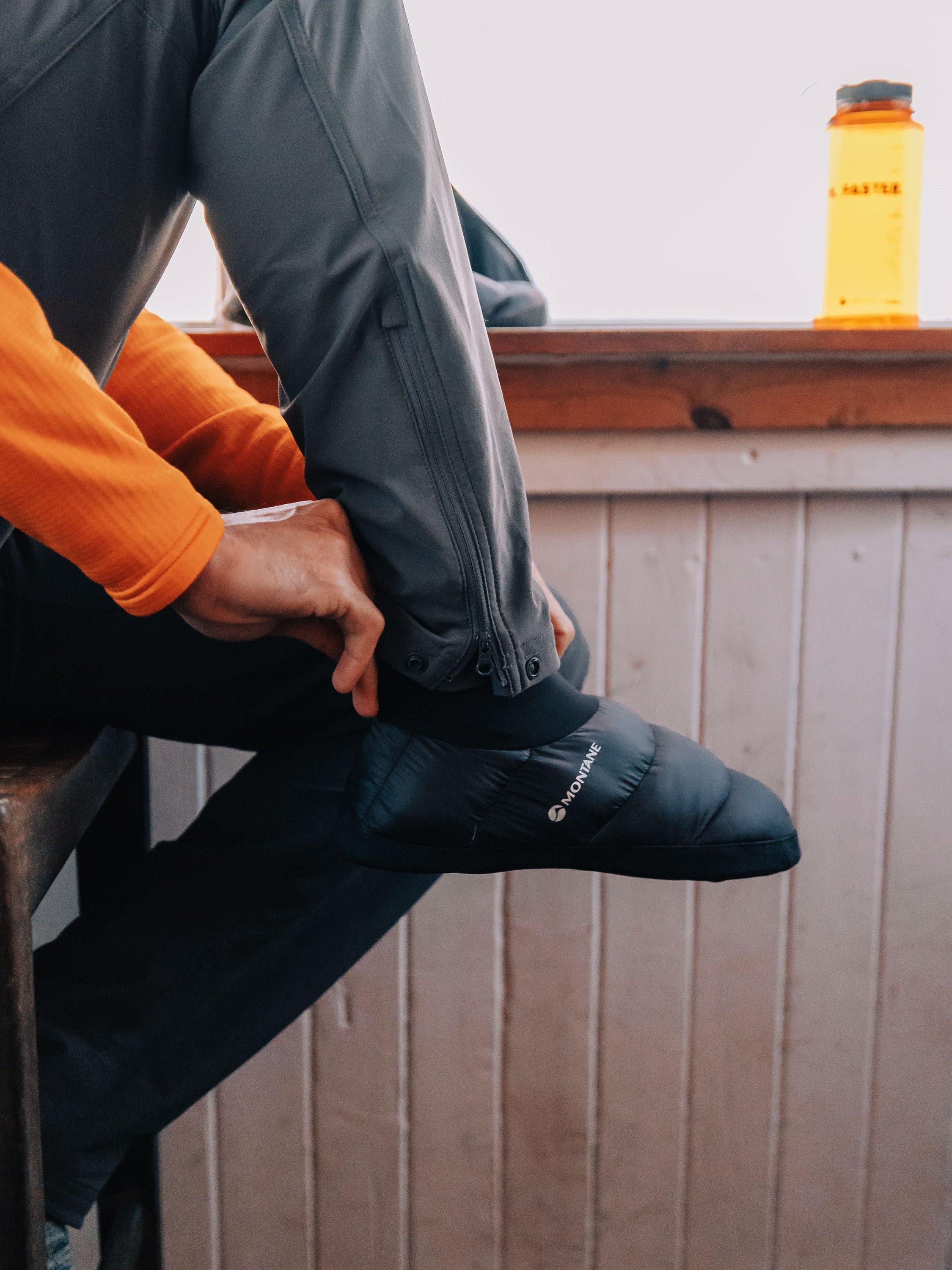 Product image 3 of 3, which shows Montane Anti-Freeze Hut Slippers, Black, XS