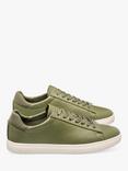 CLAE Bradley Essentials Leather Trainers, Olive Leather