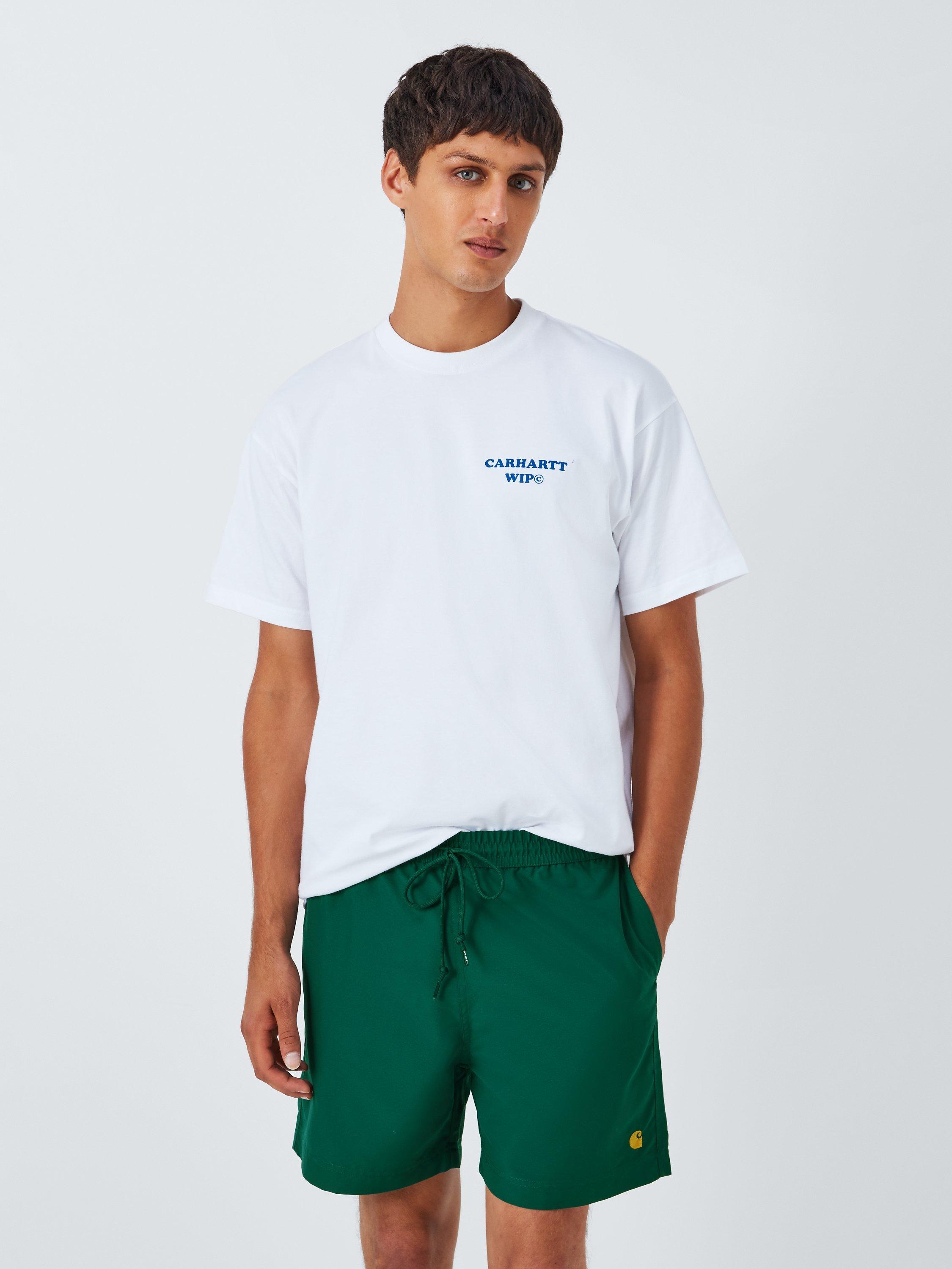 Carhartt WIP Chase Swim Shorts, Green