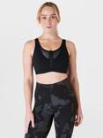 Sweaty Betty Icon Train Medium Impact Sports Bra, Black