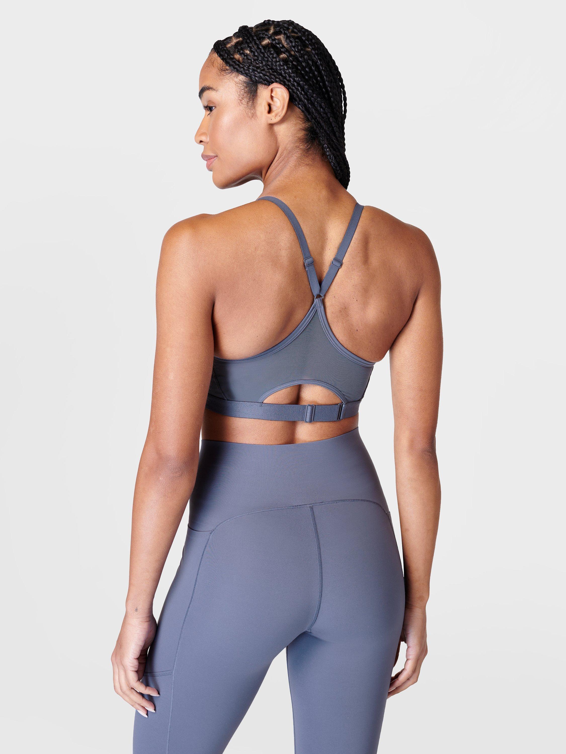 Sweaty Betty Icon Studio Sports Bra, Endless Blue, XXS