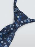 John Lewis Kids' Floral Print Tie, Blue