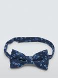 John Lewis Kids' Floral Bow Tie, Navy