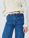 John Lewis Kids' Scalloped Belt, Pink