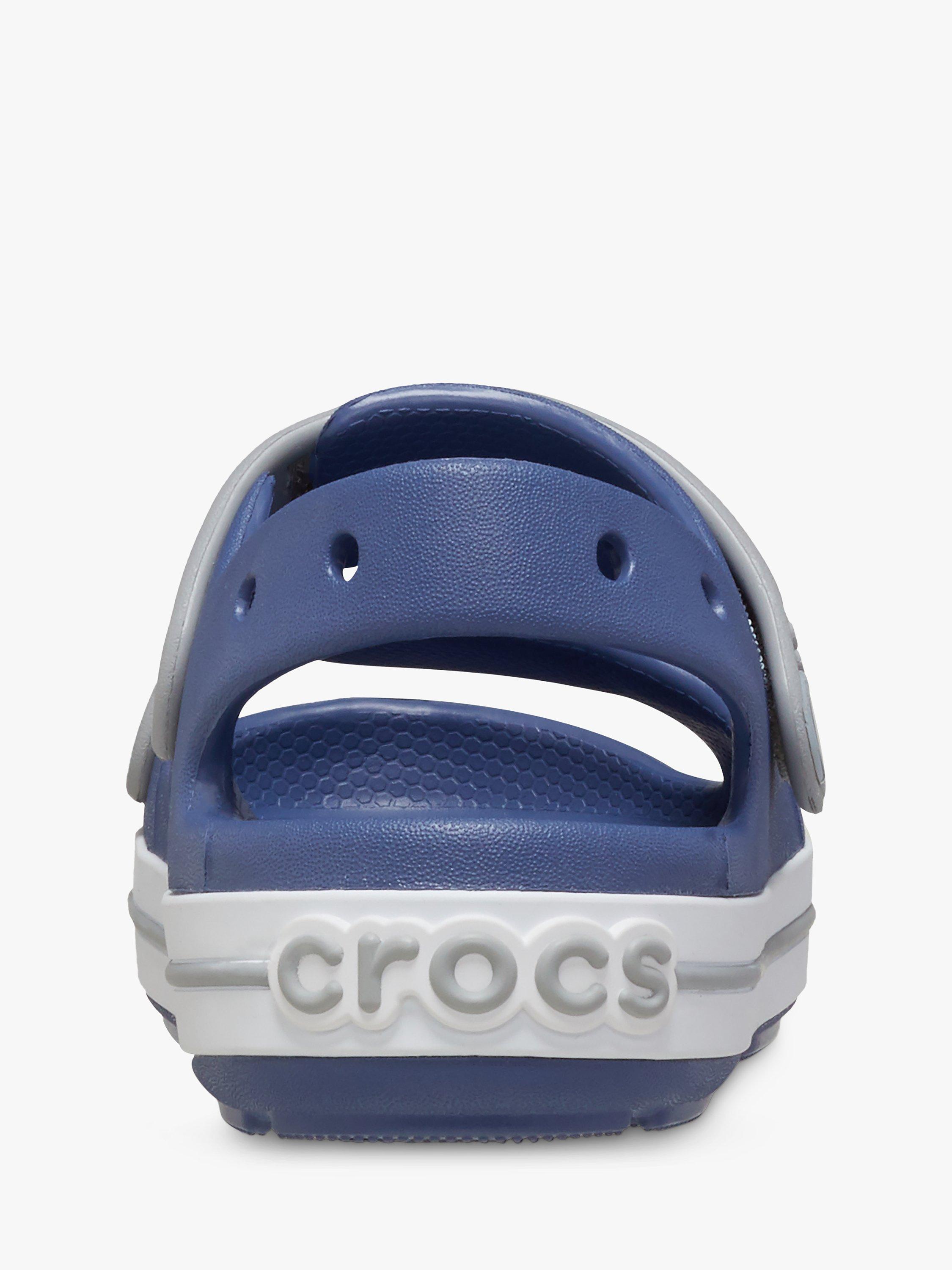 Crocs Kids Crocband Cruiser Sandals Navy Grey