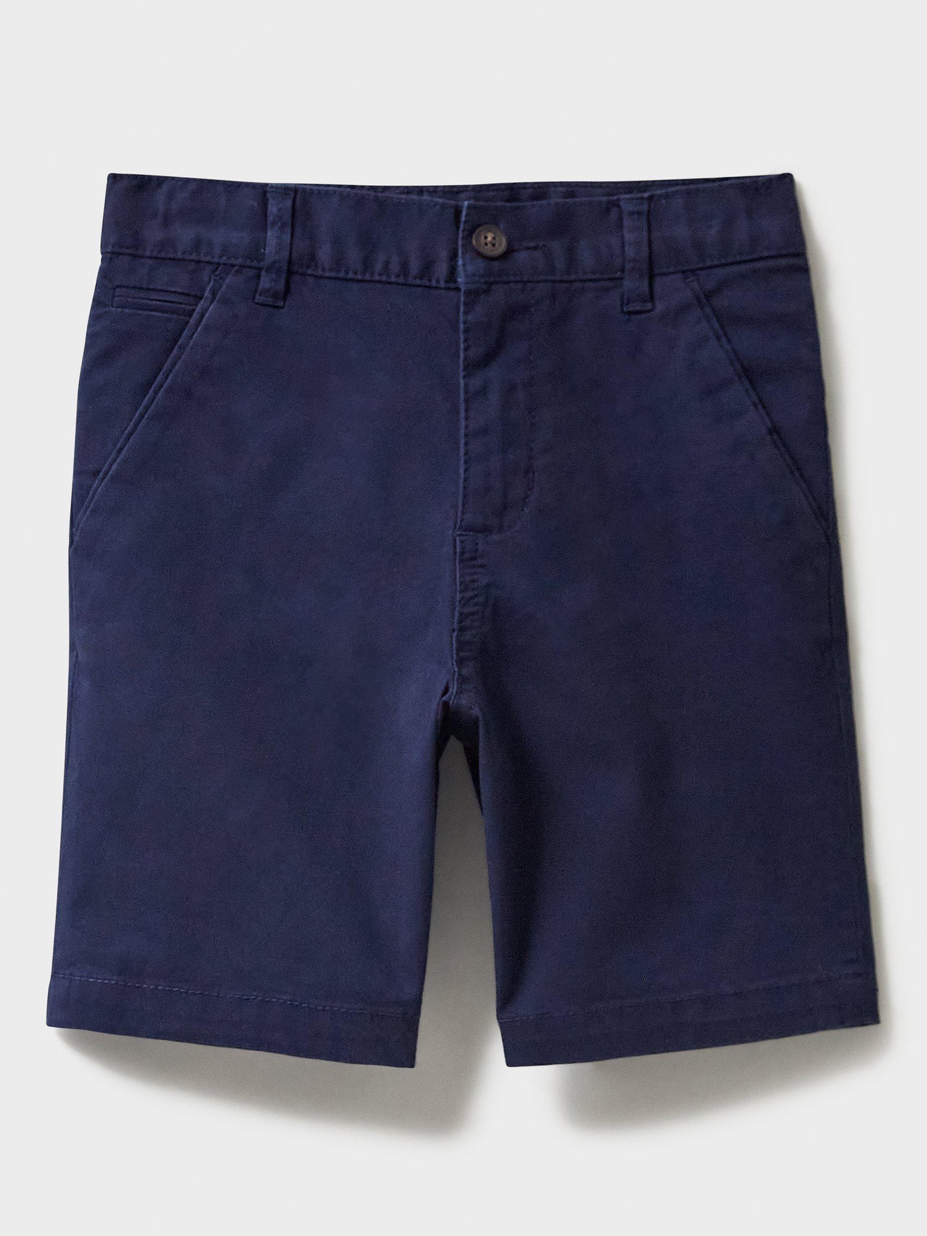 Product image 2 of 3, which shows Crew Clothing Kids' Classic Bermuda Shorts, Dark Blue, 8-9 years