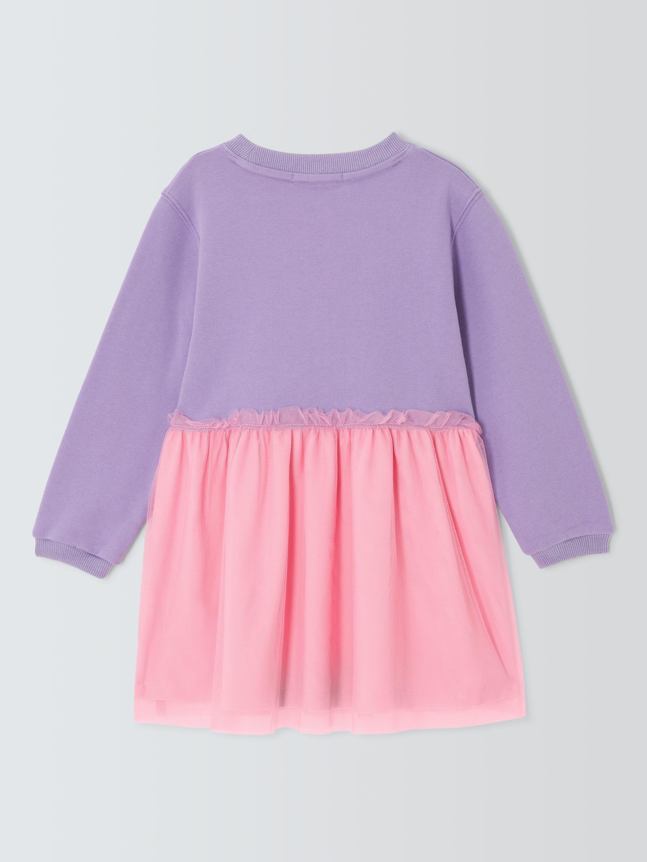 Product image 4 of 7, which shows Olivia Rubin Hilary Milkshake Graphic Print Dress, Multi, 6-7 years