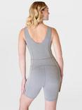 Sweaty Betty Super Soft Bodysuit, Medium Grey Marl