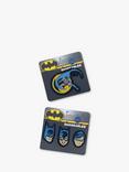 Fabric Flavours Kids' Batman Interchangeable Badges Backpack, Black