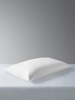 John Lewis Natural Cotton Standard Pillow Liners, Pair, White