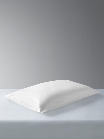 John Lewis Natural Cotton Standard Pillow Liners, Pair, White