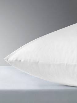John Lewis Natural Cotton Standard Pillow Liners, Pair - view 2, White
