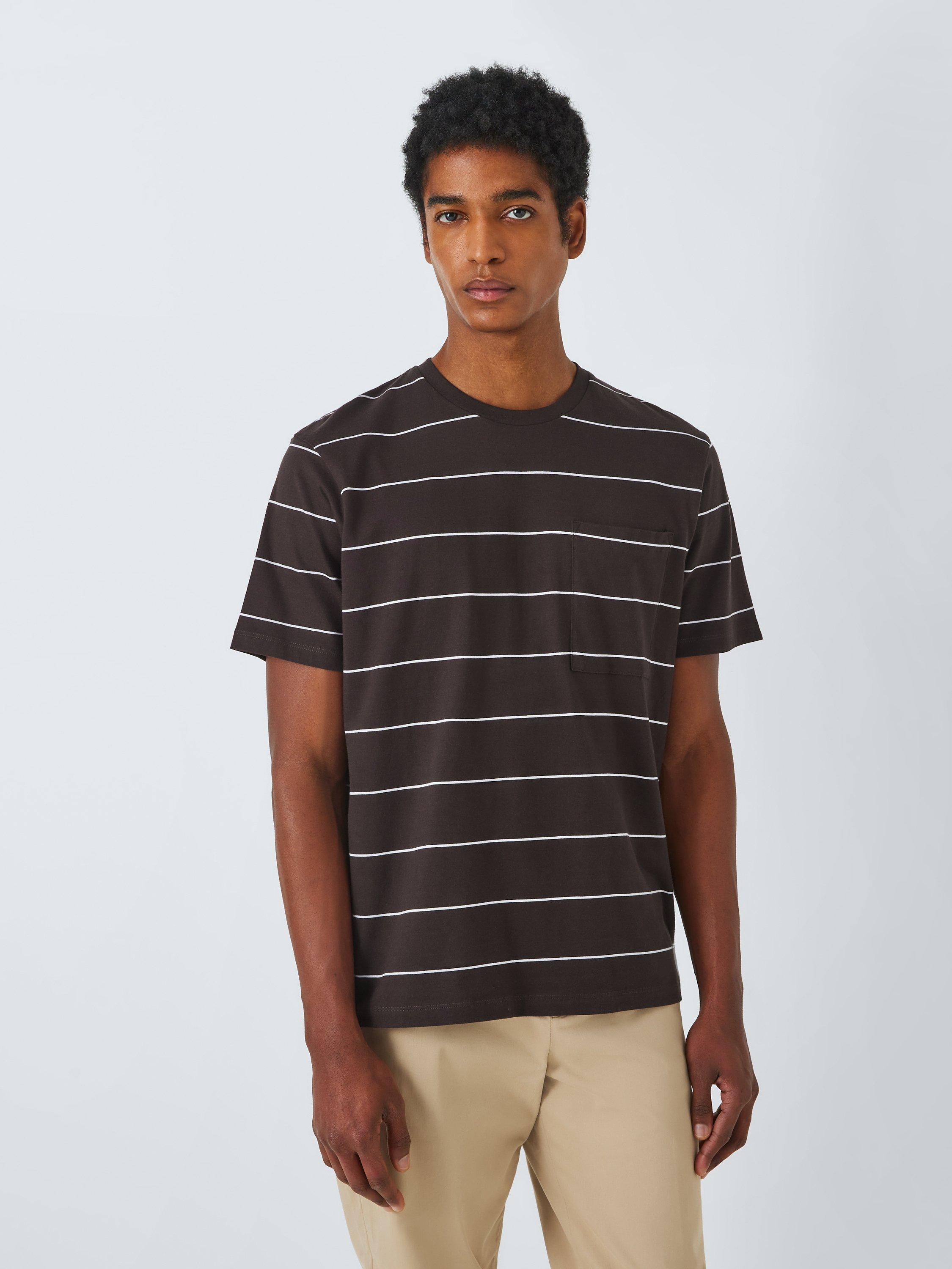 Kin Space Stripe Pocket Short Sleeve T-Shirt