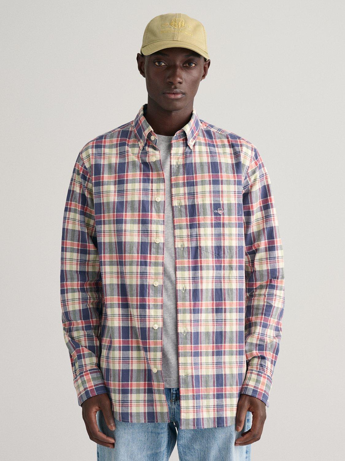 GANT Crisp Long Sleeve Shirt, Multi