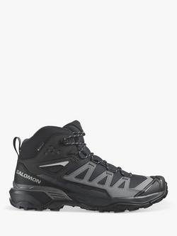 Salomon X Ultra 360 Mid Gore-Tex Men's Boots, Magnet/Black, Magnet/Black