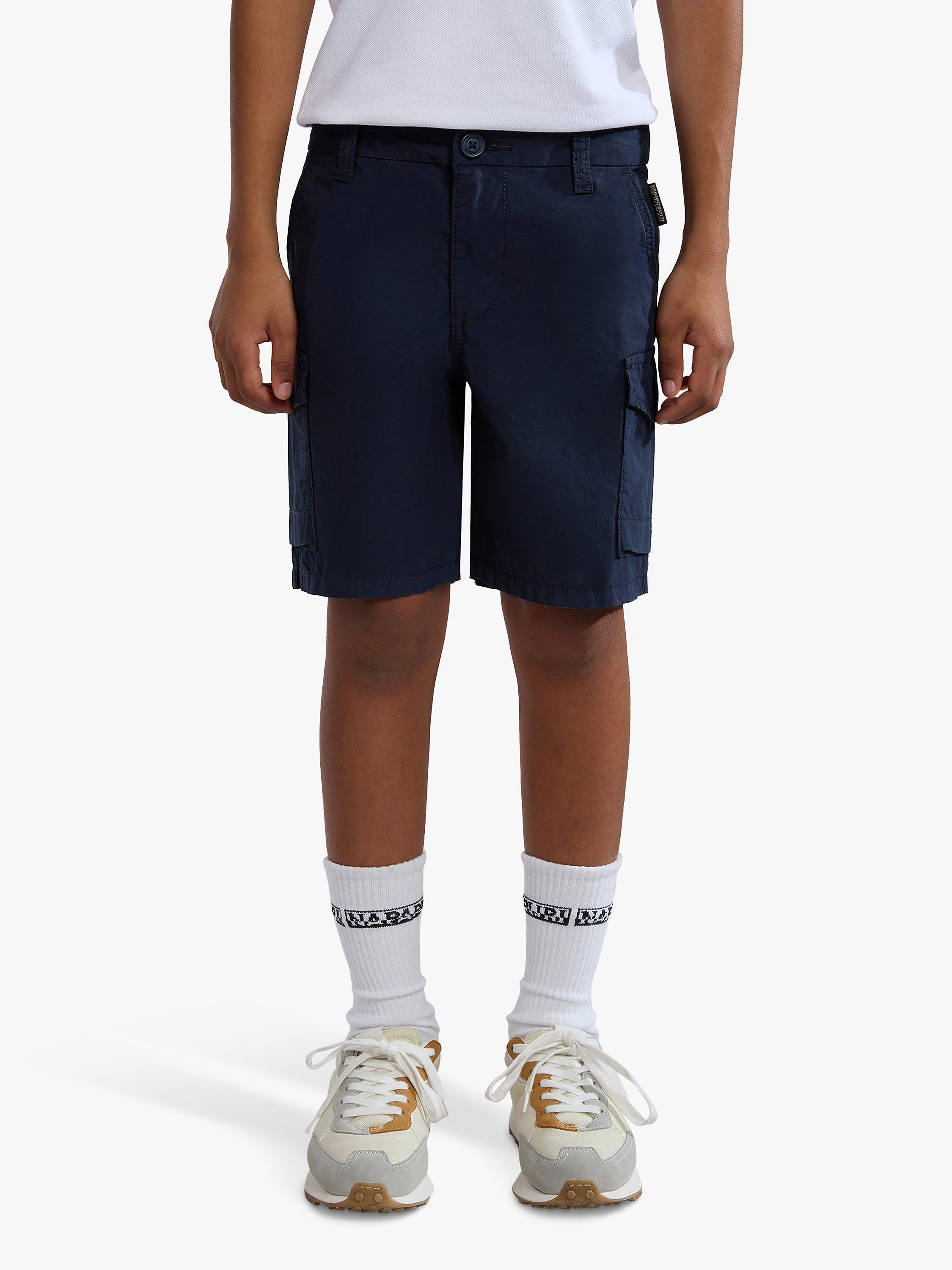 Napapijri Kids' Cargo Shorts, Navy