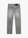 BOSS Kids' Regular Fit Denim Trousers, Grey
