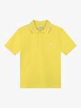 BOSS Kids' Short Sleeve Polo Shirt, Yellow