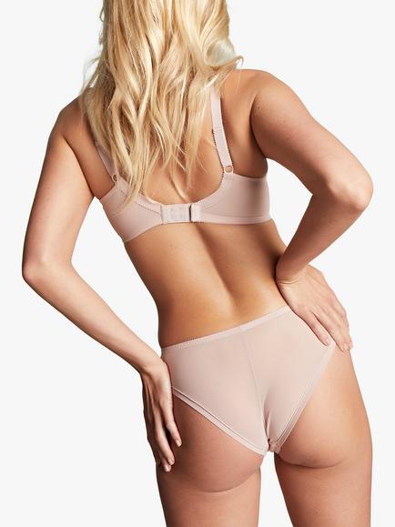 Panache Cleo Blossom Brazilian Briefs, Taupe - view 2, Taupe