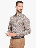 Simon Carter Owl Print Long Sleeve Shirt, Multi