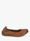 Josef Seibel Fenja 01 Leather Ballet Pumps, Brown