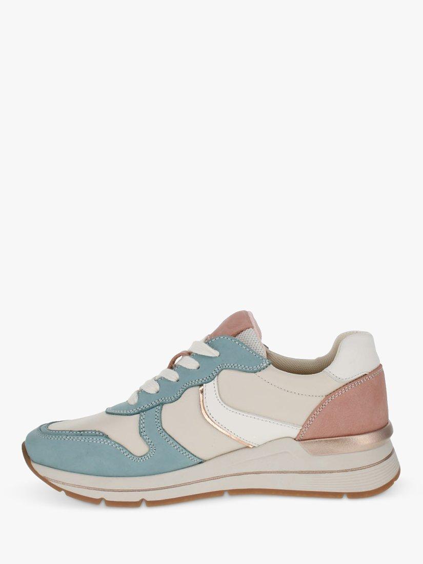 Josef Seibel Evie Pastel Colour Block Trainers, Multi, 3