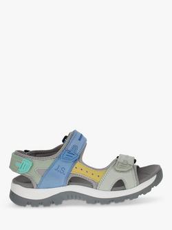 Josef Seibel Bella 10 Walking Sandals, Blue/Multi - view 2, 