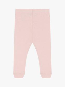 Petit Bateau Baby Cotton Leggings, Saline - view 2, Saline