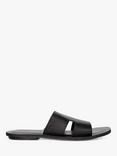 Dune London Initially Leather Flat Sandals