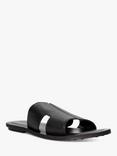Dune London Initially Leather Flat Sandals
