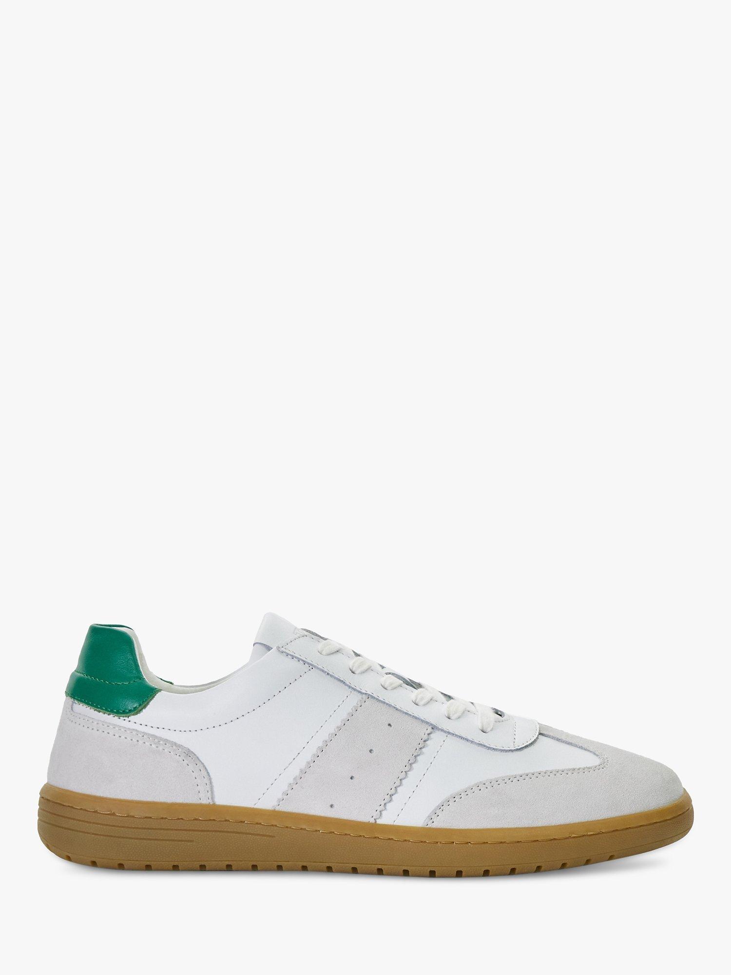 Dune Torress Suede Retro Trainers, White