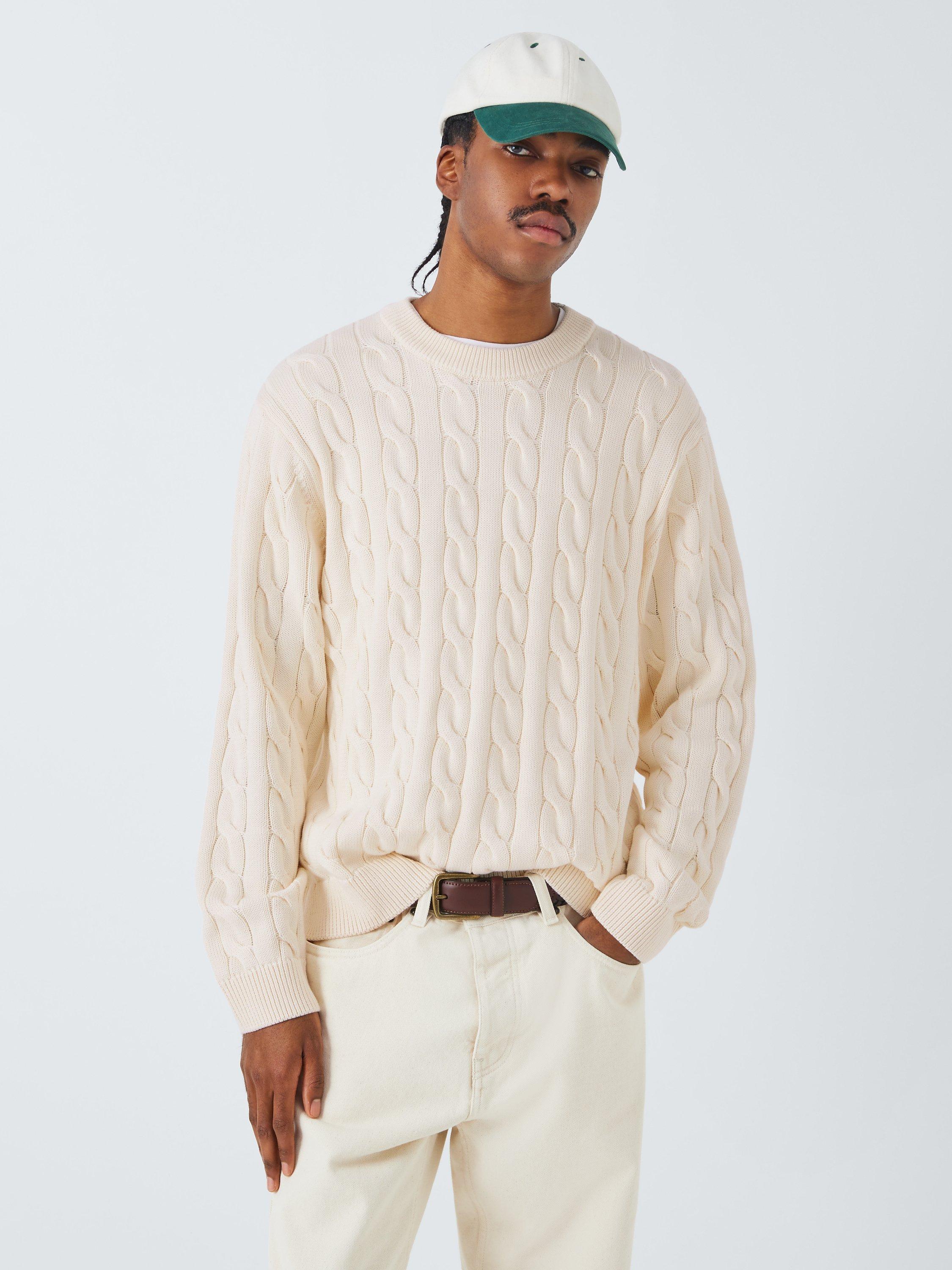 Carhartt WIP Cambell Cable Knit Jumper Natural