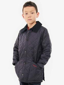 Barbour Kids' Liddesdale Quilted Jacket, Navy