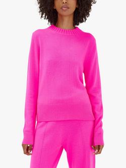 Chinti & Parker Wool and Cashmere Blend Jumper, Hot Pink